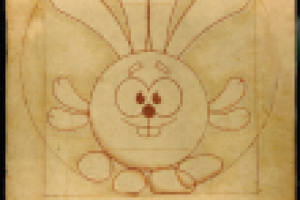 Смешарики. Стилизация под Да Винчи. Проект календаря