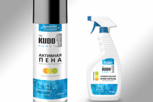 Упаковка средств для уборки ТМ KUDO
