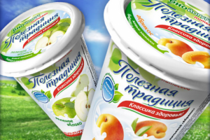 Дизайн упаковки питьевых йогуртов