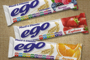 Дизайн упаковки батончиков-мюсли. ТМ Диадар.