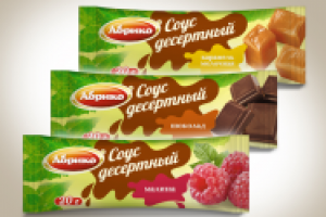 Дизайн упаковки порционных продуктов. ТМ Абрико