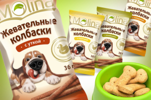 Лакомства для собак. ТМ Molina