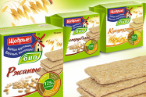 Упаковка хлебцев "Щедрые БИО"