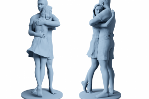 Пара с портретными сходствами