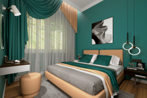 Спальня в двух комнатной квартире