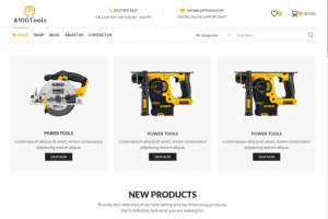 Наполнение интернет магазина https://a100tools.com