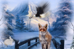 Природа зимой