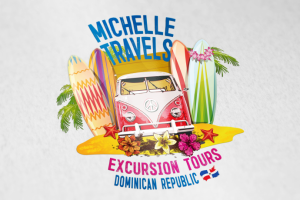 Логотип туристического агентства в Доминикане