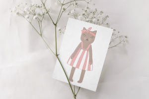 Открытка "Кошечка"