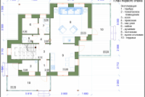 Проект двухэтажного дома 115 м2