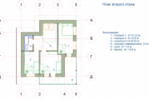 Проект двухэтажного дома 110 м2