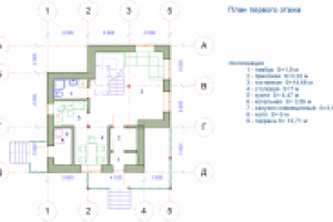 Проект двухэтажного дома 110 м2