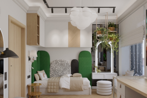 З-х уровневая квартира в ЖК Александрия, 2 уровень