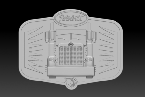 3D модель  пряжки