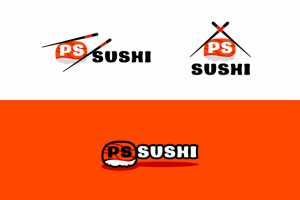 Логотип ресторана суши
