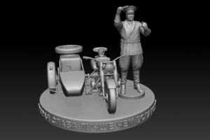 3D модель Честный Гаишник