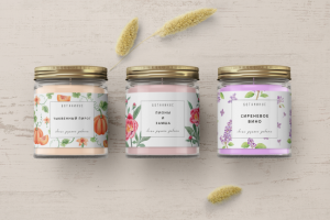 дизайн упаковки свечей