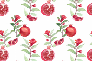 гранатовый паттерн