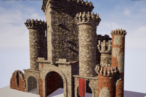 Создание средневекового замка. Unreal Engine 5.3