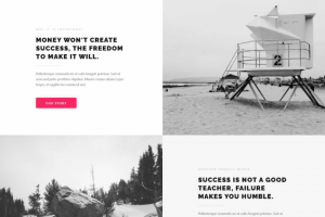 Адаптивный Лэндинг для Тренера мотивации.