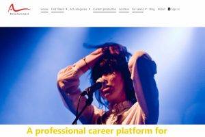 Платформа для Артистов и Студий. Aentertainments.com