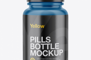 Pills Bottle Mockup