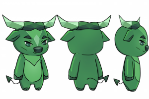 Персонаж Бык