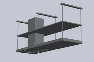 Вытяжка островная
