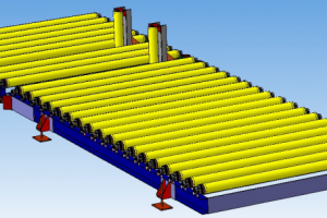 Конвейер роликовый (рольганг)