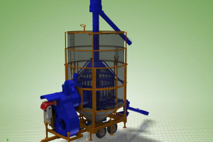 Мобильная зерносушилка