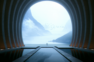 3D Концерт арт для фантастического фильма