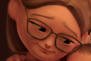 Стилизованный 3D портрет на заказ