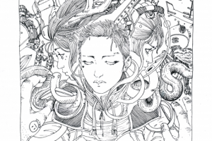 Графика на бумаге