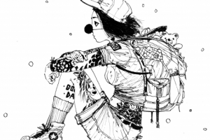 Графика на бумаге