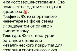 Продающий текст для ЗОЖ."Фитнес на 3 дня".