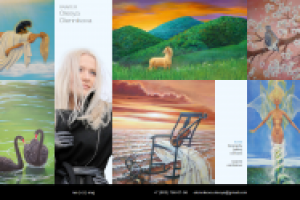 Painter Olesya Olennikova