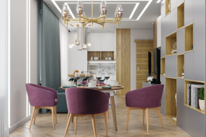 Кухня-гостинная