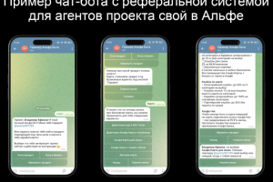 Создать бота для команды партнера банка с описанием продуктов