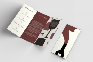 Описание проекта: Буклет для мероприятия "Дегустация вин"