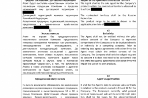 Агентское соглашение рус.-англ.