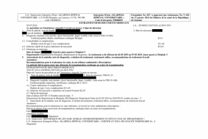 Перевод мед.выписки с франц. на рус. язык