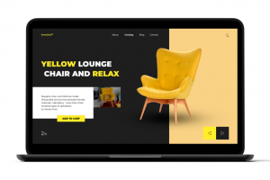 Концепт первого экрана Armchair