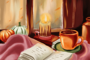 уютный осенний вечер