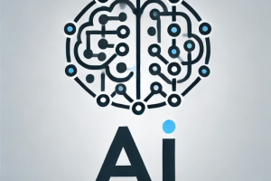 Логотип с помощью нейросетей с буквами AI