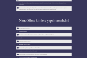 Личный сайт для турецкого эстетиста