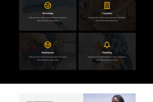 Сайт для строительной компании