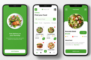 Мобильное приложение для доставки еды