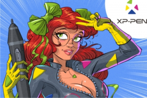 Персонаж для конкурса XP-pen