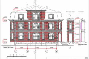 Проект реконструкции кровли и облицовки фасада