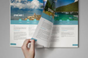 Разворот журнала